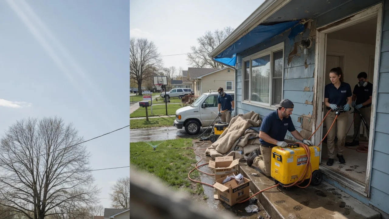Basement Flood Cleanup in Murchison, TX near me